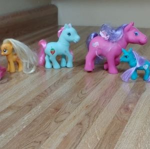 My Little Pony Vintage Toys Lot of 4